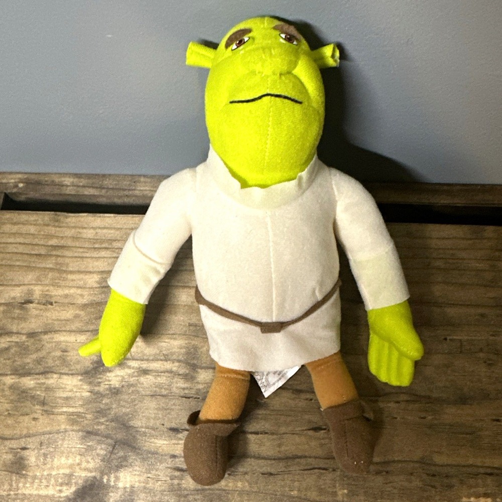 DreamWorks Shrek Plush Stuffed Animal Shrek the Third 2007 12 in Green